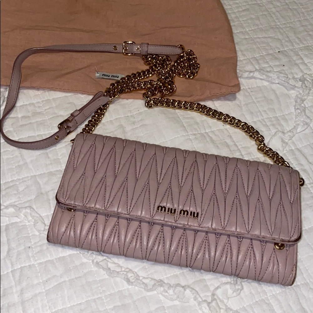 COPY - AUTHENTIC Miu Miu Malatesse Chain Purse